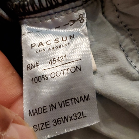 PACSUN LOS AGELES SKINNYJEANS - Picture 10 of 10